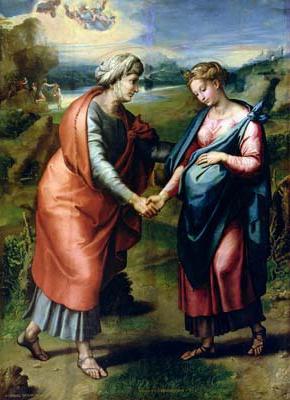 RAFFAELLO Sanzio Visitation China oil painting art